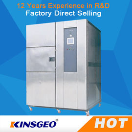 380V / 50Kz غرفة الصدمة الحرارية بكفاءة عالية اختبار تأثير الساخنة الباردة / الآلات والمعدات