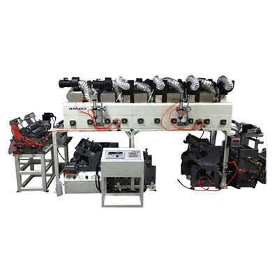 آلة طلاء الورق اللاصق الكهربائي الذوبان الساخن والمراتب فوق البنفسجية مع مضخة ومحرك حزمة خشبية وبلاستيكية عالية الدقة