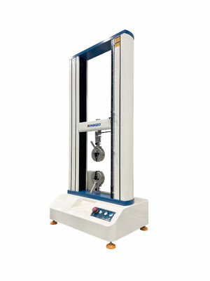 0.5 الدرجة الماكينة الشائكة العالمية ذات الأعمدة المزدوجة لاختبار الشقوق الشائكة والقشرة ASTM D882