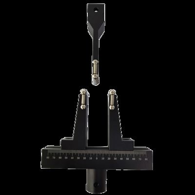 إعداد ثقب مخصص لآلة الاختبار العالمية