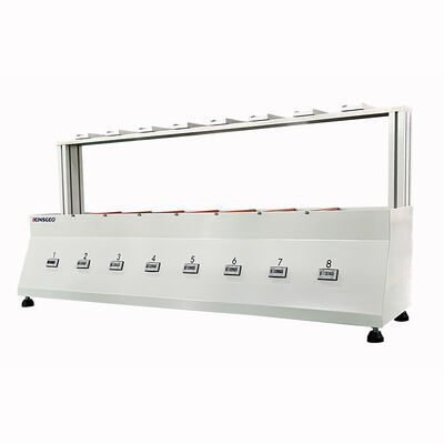 جهاز اختبار قوة القص الثابتة القياسي ASTM مع 10 مجموعات من الأحمال ومحاكاة درجة الحرارة والرطوبة لاختبار قوة القص لشريط لاصق