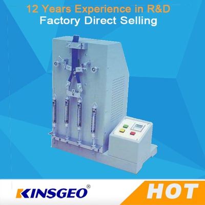 AC220V ، 50HZ ، 80W معدات اختبار النسيج للمعادن / البلاستيك 35KG